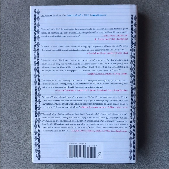 Journal of a UFO Investigator ~ David Halperin ~ Hardcover ~ Young Adult - Picture 2 of 7